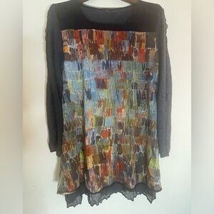 Adventures des Toiles Tunic Dress Size XXL